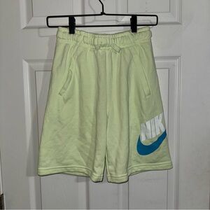Nike Boy’s‎ Light Green Athletic Shorts